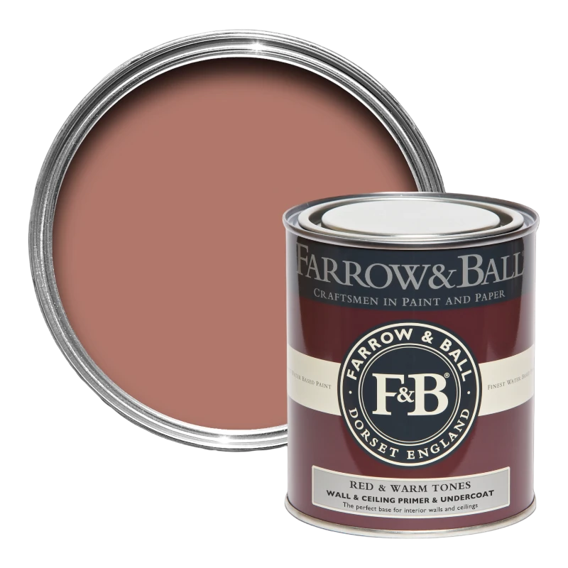 Farbtupfer Farrow & Ball Farrow Ball F+B Accessoires Apprêt mural Rouge Red Warm Tones
