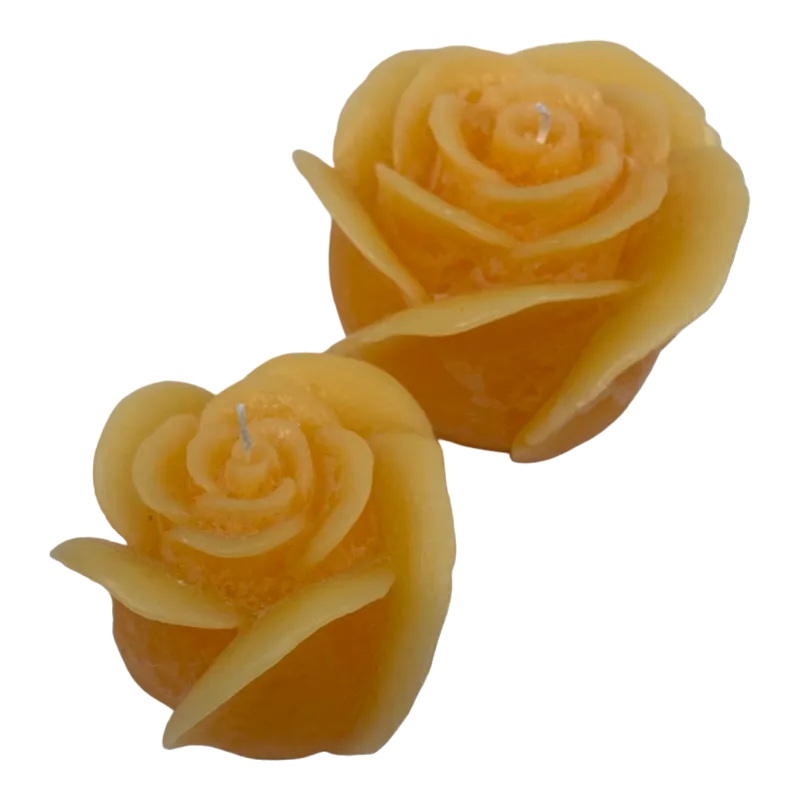 Bougie rose Orange Gross Dekocandle