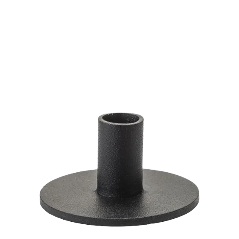 Industries d'art Bougeoir Circle Mini 13 mm Bougies Noir
