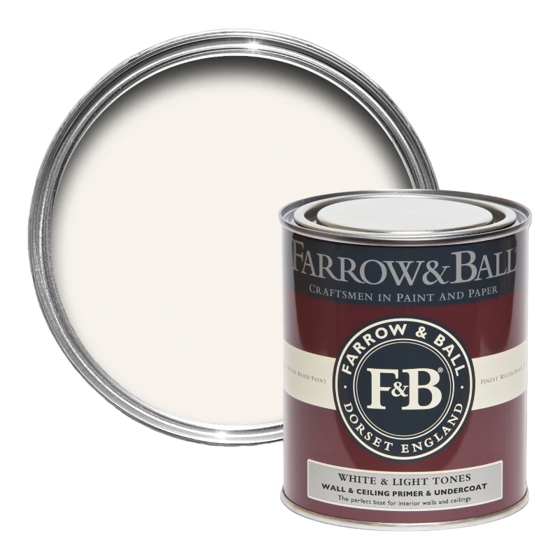 Farbtupfer Farrow & Ball Farrow Ball F+B Accessoires Apprêt mural Clair White Light  Tones
