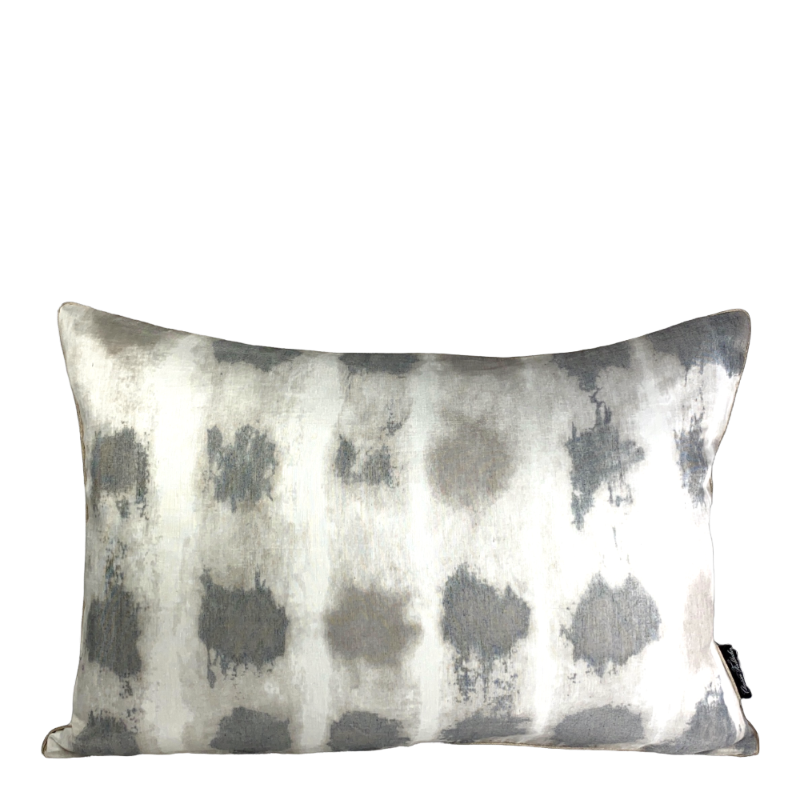 Christian Fischbacher Coussin Poesia Gris Blanc
