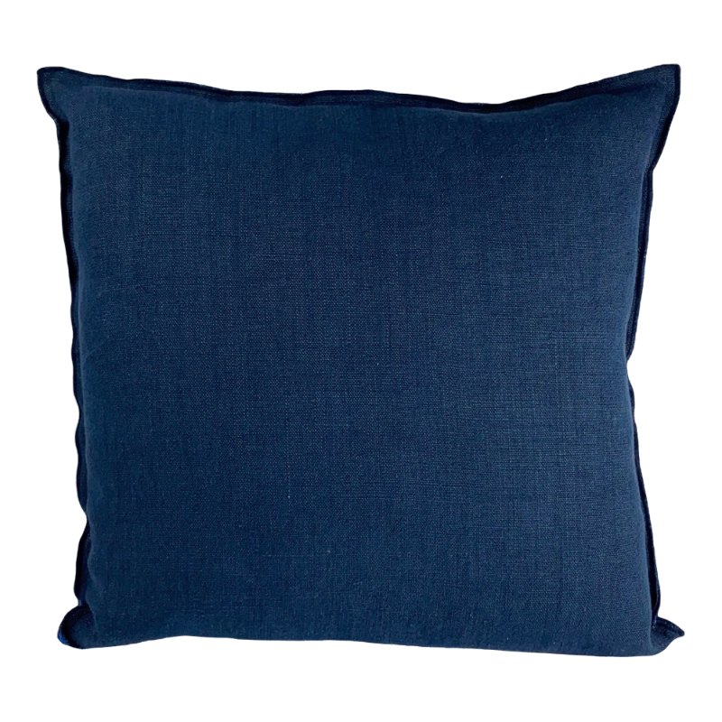 Designers Guild Coussin Brera Lino Bleu 45 x 45 cm