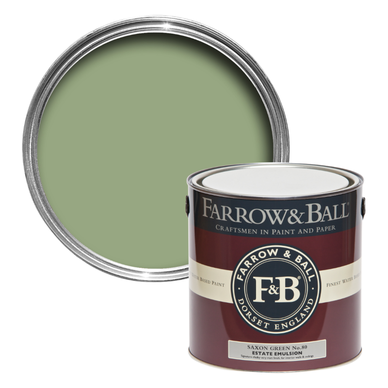 Farrow & Ball Couleurs Farrow Ball Saxon Green 80