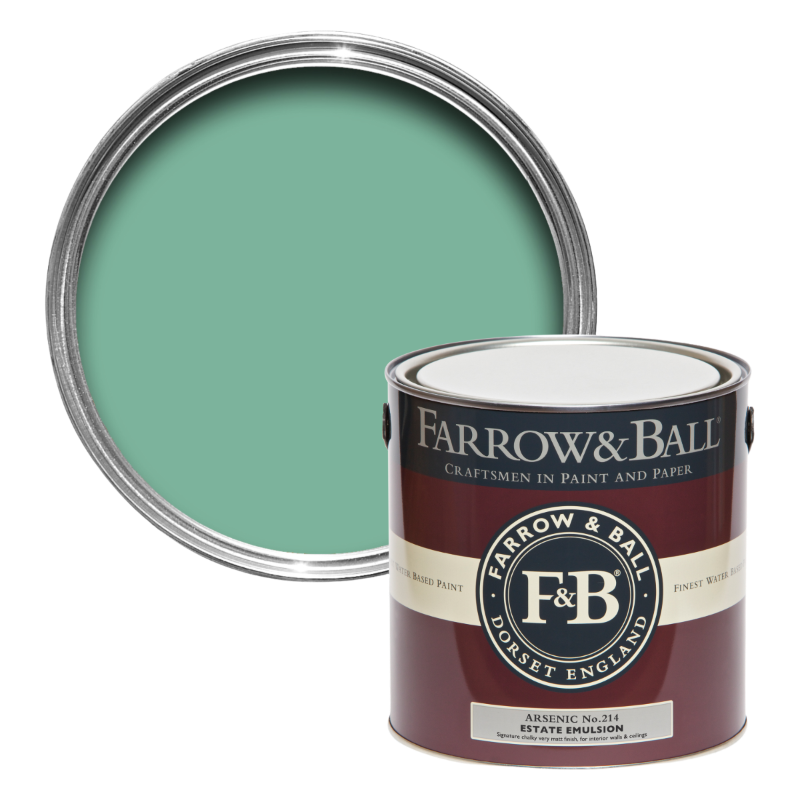Farrow & Ball Farrow Ball Couleurs Turquoise Arsenic 214