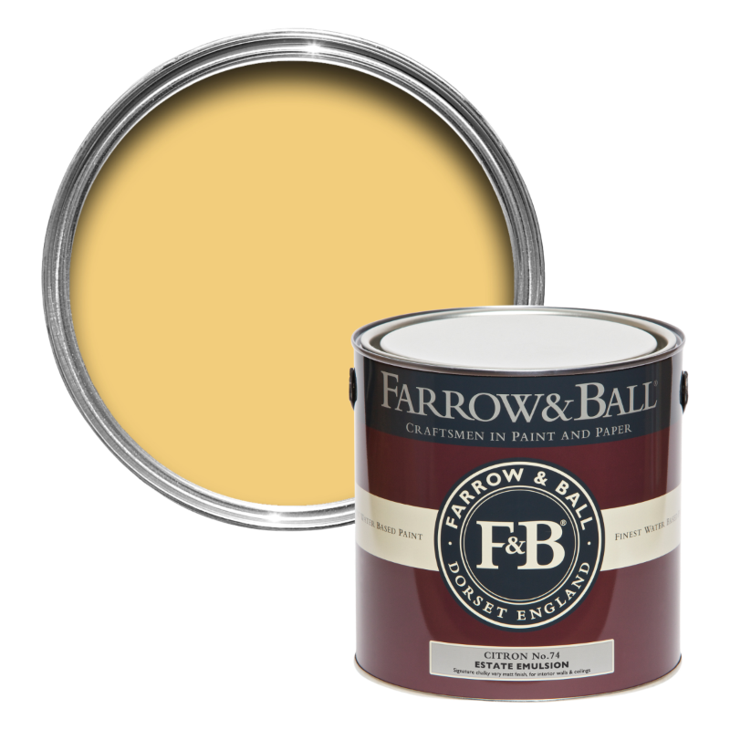 Farrow & Ball Farrow Ball couleurs jaune Citron 74