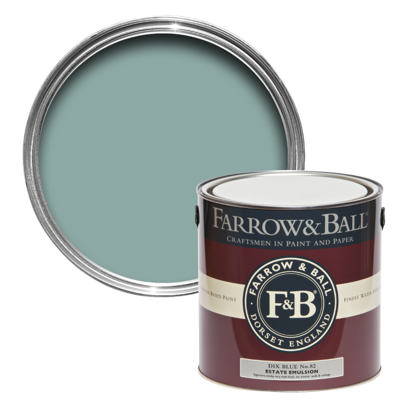 Farrow & Ball Farrow Ball couleurs bleu Dix Blue 82
