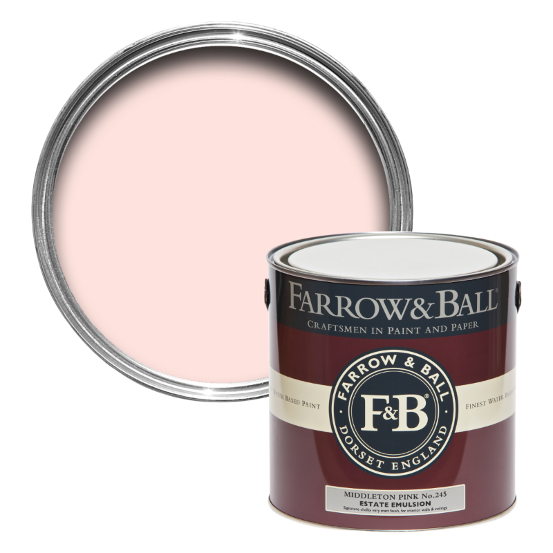 Farrow & Ball Farrow Ball couleurs Rose Pink Middleton Pink 245