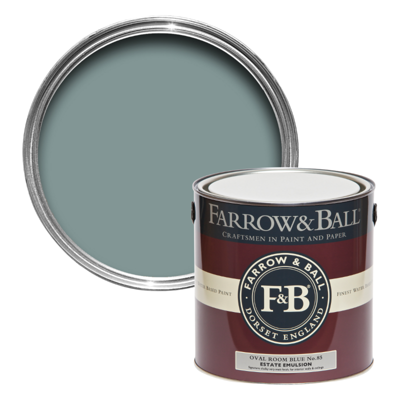 Farrow & Ball Farrow Ball couleurs bleu Oval Room Blue 85