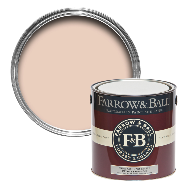 Farrow & Ball Farrow Ball couleurs Rose Pink Pink Ground 202
