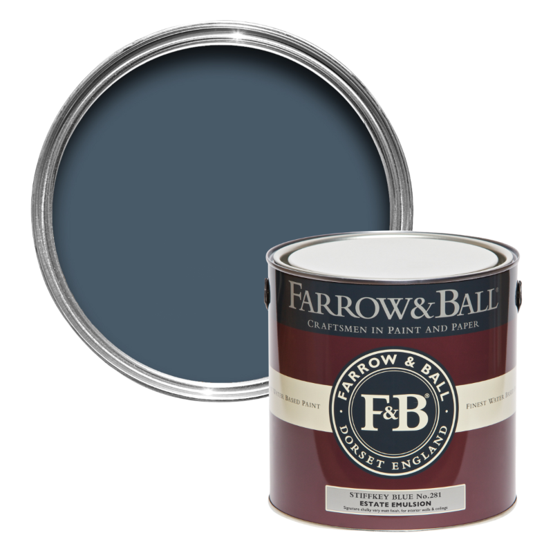Farrow & Ball Farrow Ball couleurs bleu Stiffkey Blue 281