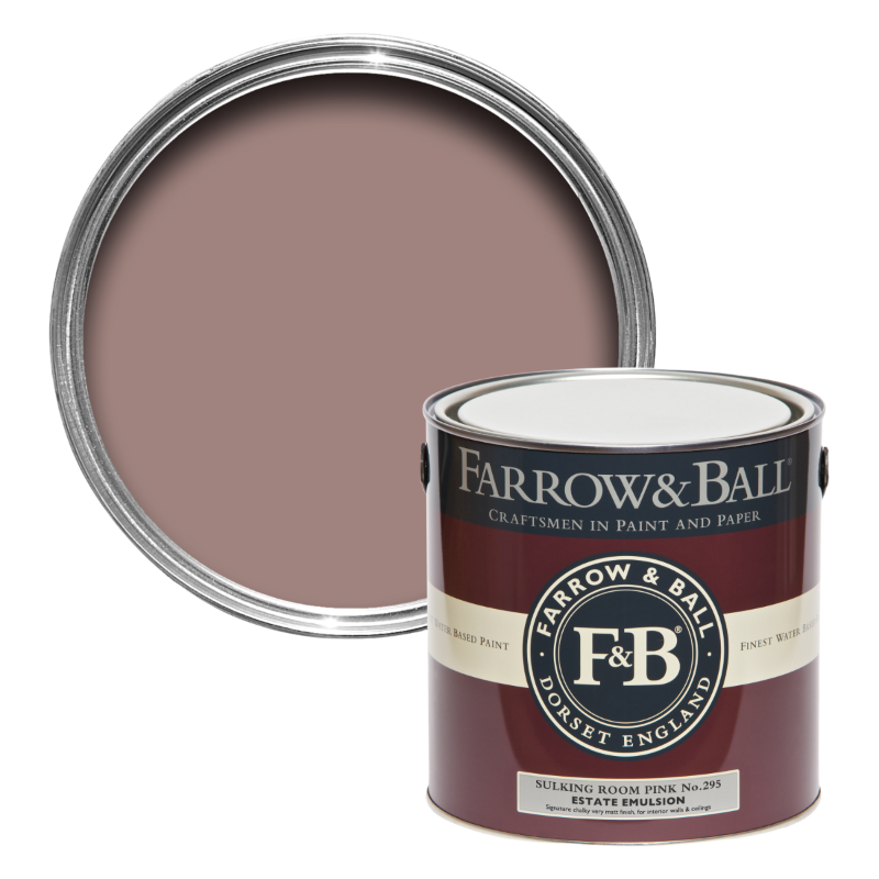 Farrow & Ball Farrow Ball Couleurs Rose Rose Rouge Sulking Room Pink 295