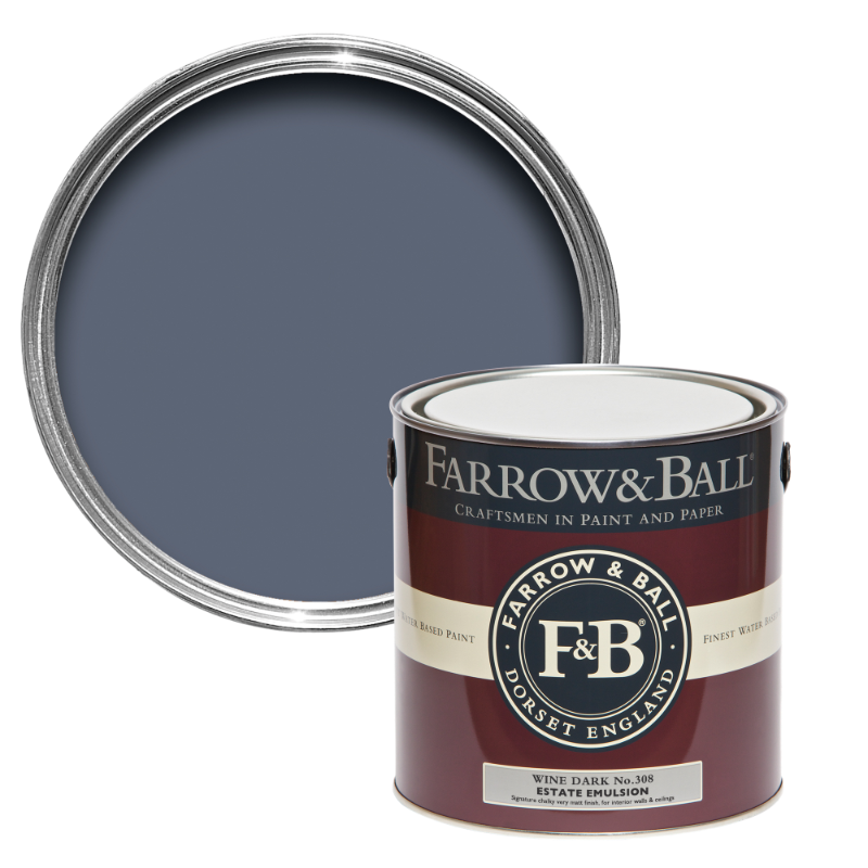 Farrow & Ball Farrow Ball Couleurs bleu Wine Dark 308