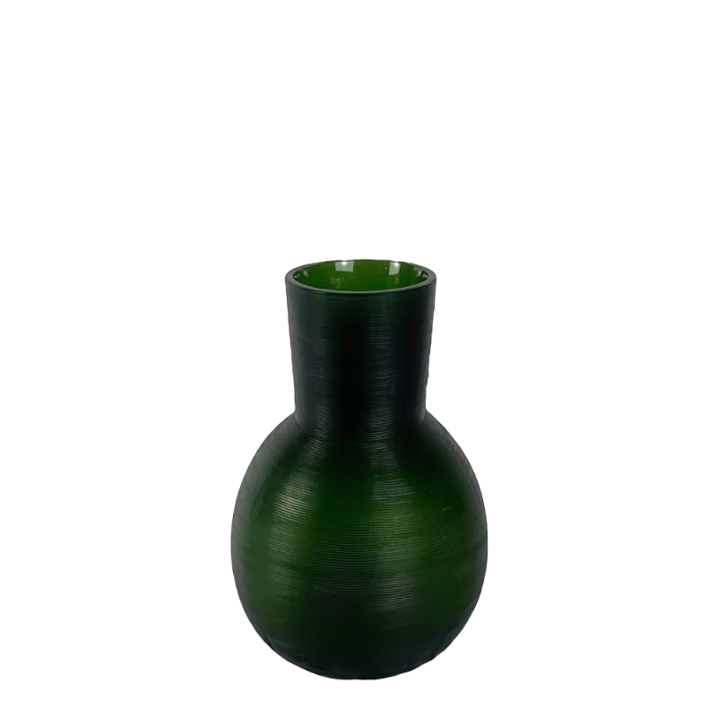 Guaxs Vase Yeola Black Steelgrey Vert foncé M