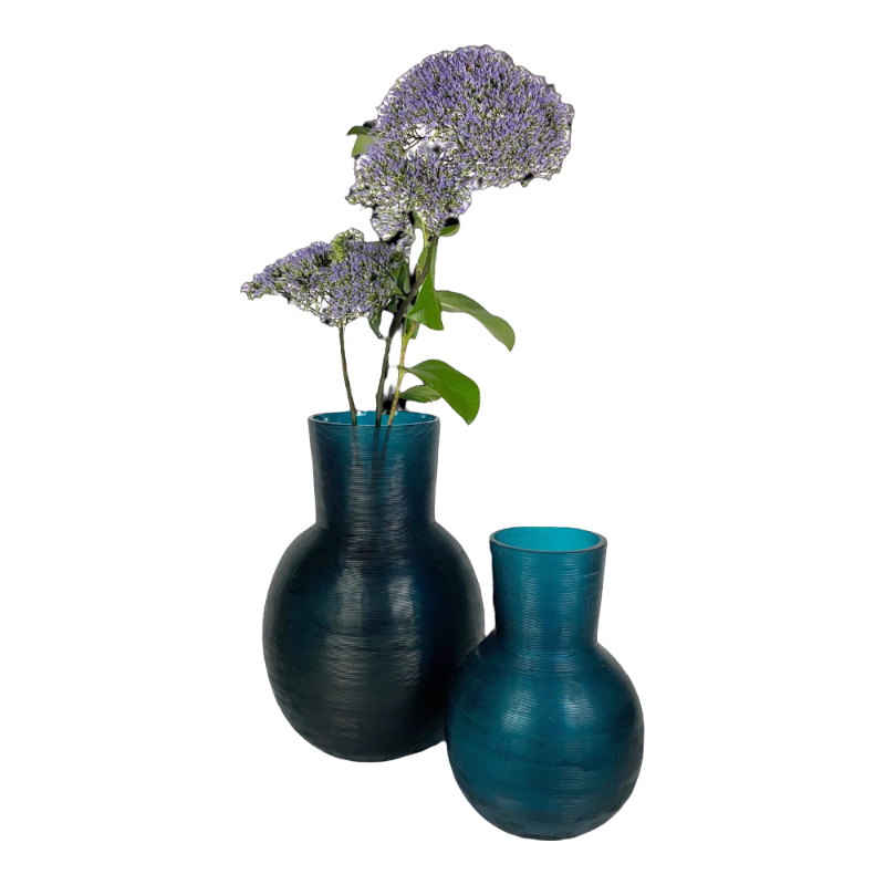 Guaxs Vase Yeola Petrol Turquoise M