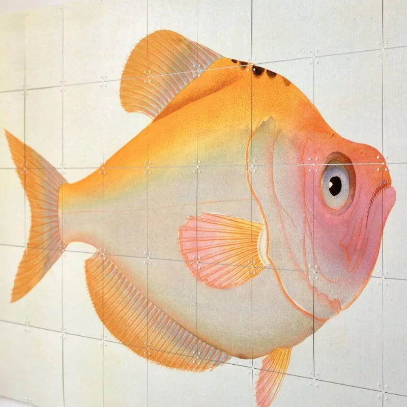 IXXI Yellow Fish Tableau mural