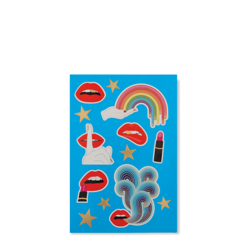 Jonathan Adler Lips Carnet de notes A5