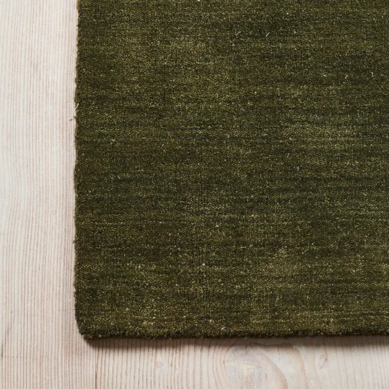 massimo copenhagen Earth Moss Green Tapis