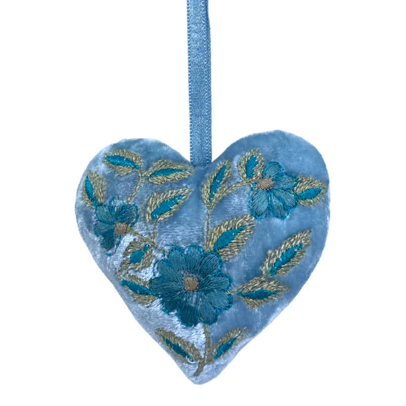 Anke Drechsel Moira Heavenly Blue Pendentif cœur