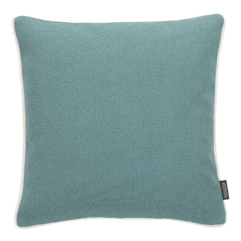Rohleder Home Collection Coussin Ocean Bleu turquoise