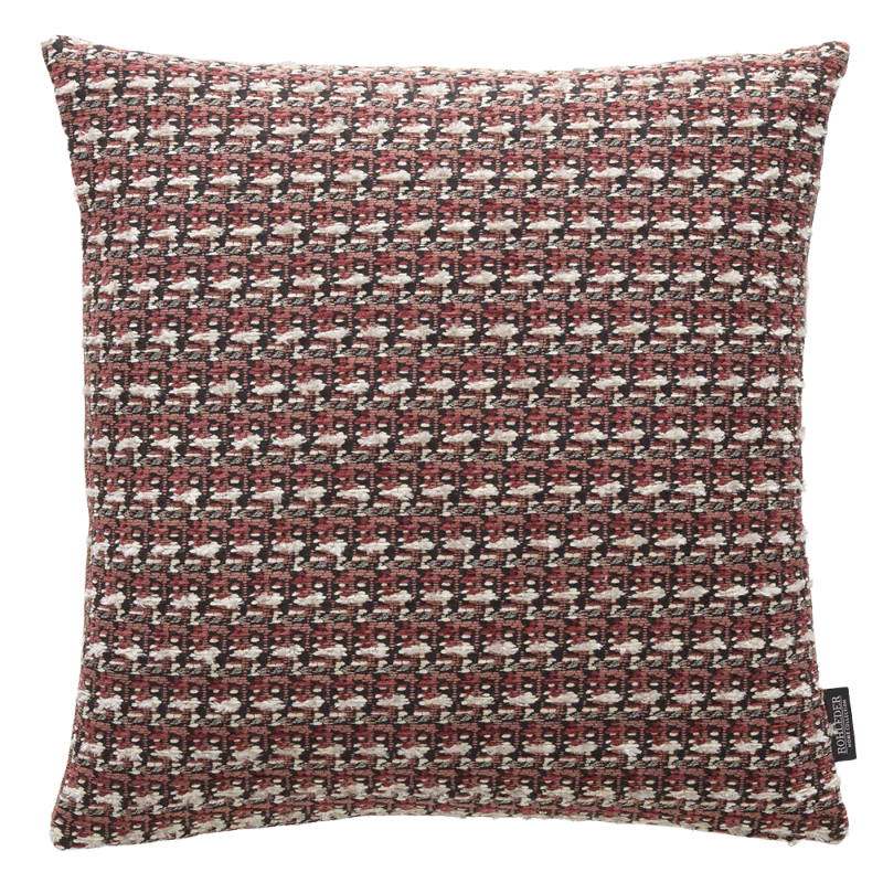 Rohleder Home Collection Coussin Sinai Boheme Rose Rouge