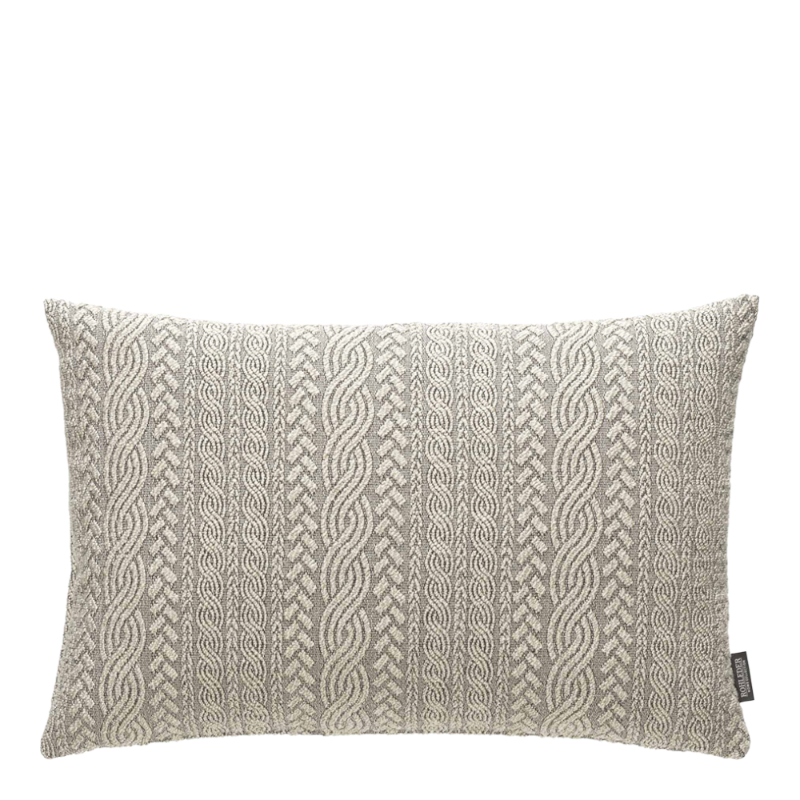 Rohleder Home Collection Coussin Knit Chalet Beige Gris