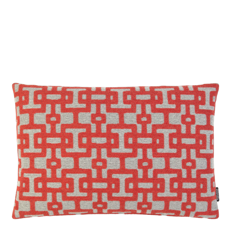 Rohleder Home Collection Coussin Metro Rouge