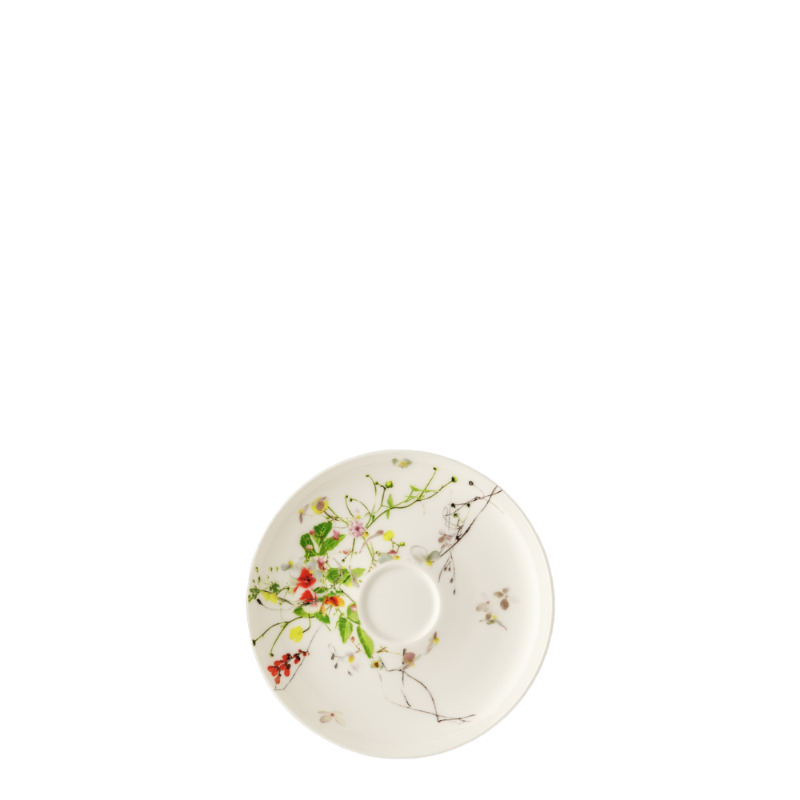 Rosenthal Fleurs Sauvages Vaisselle Porcelaine Soucoupe à café 14 cm Coup