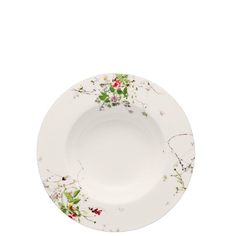 Rosenthal Fleurs Sauvages Vaisselle Porcelaine Assiette à soupe 23 cm Drapeau