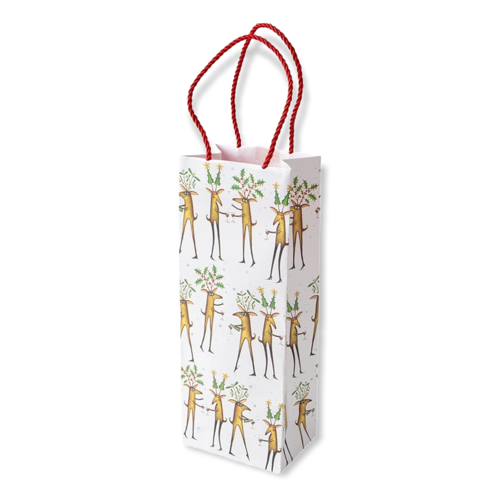 Sac à bouteilles Reindeer Cheers