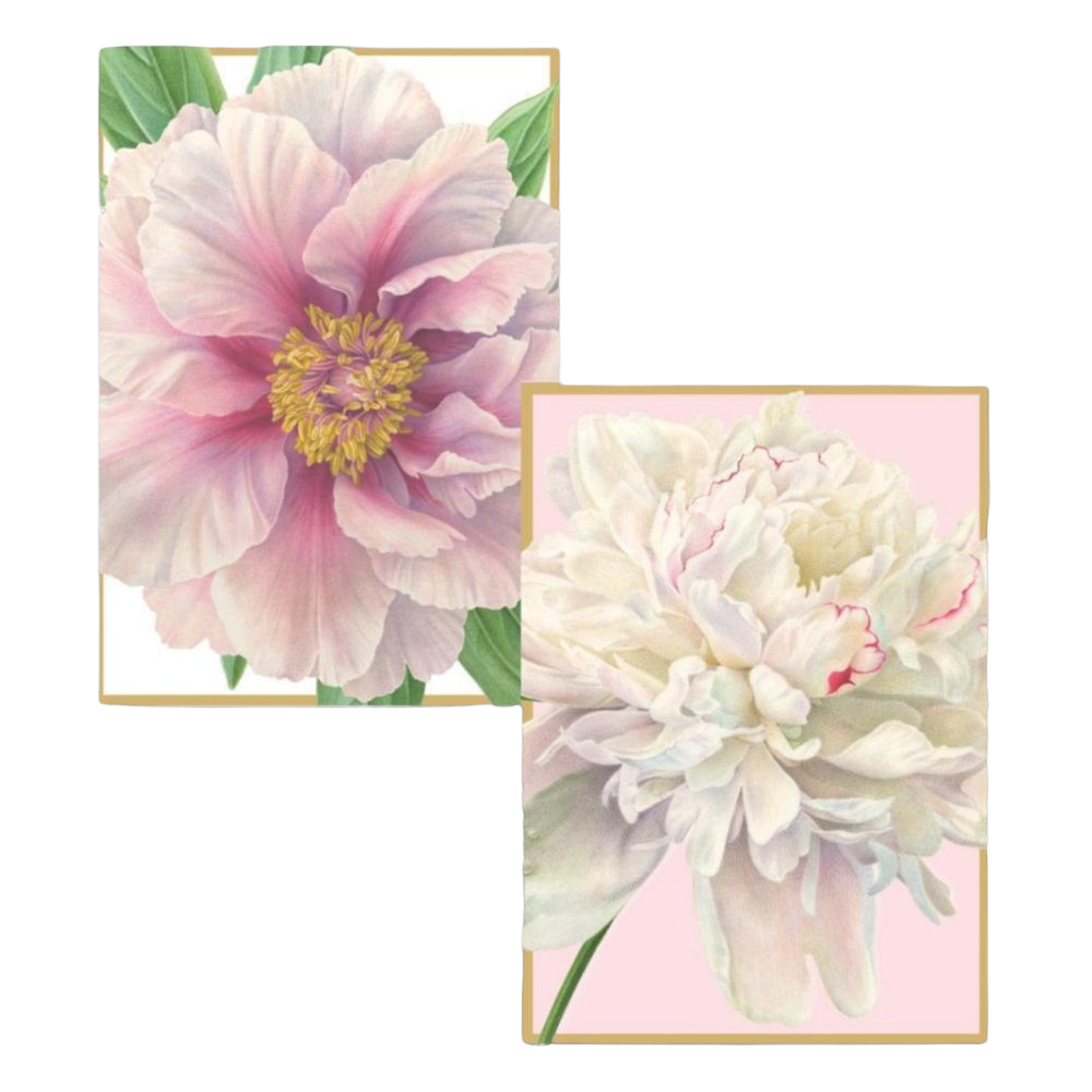 Cartes de correspondance Peonie
